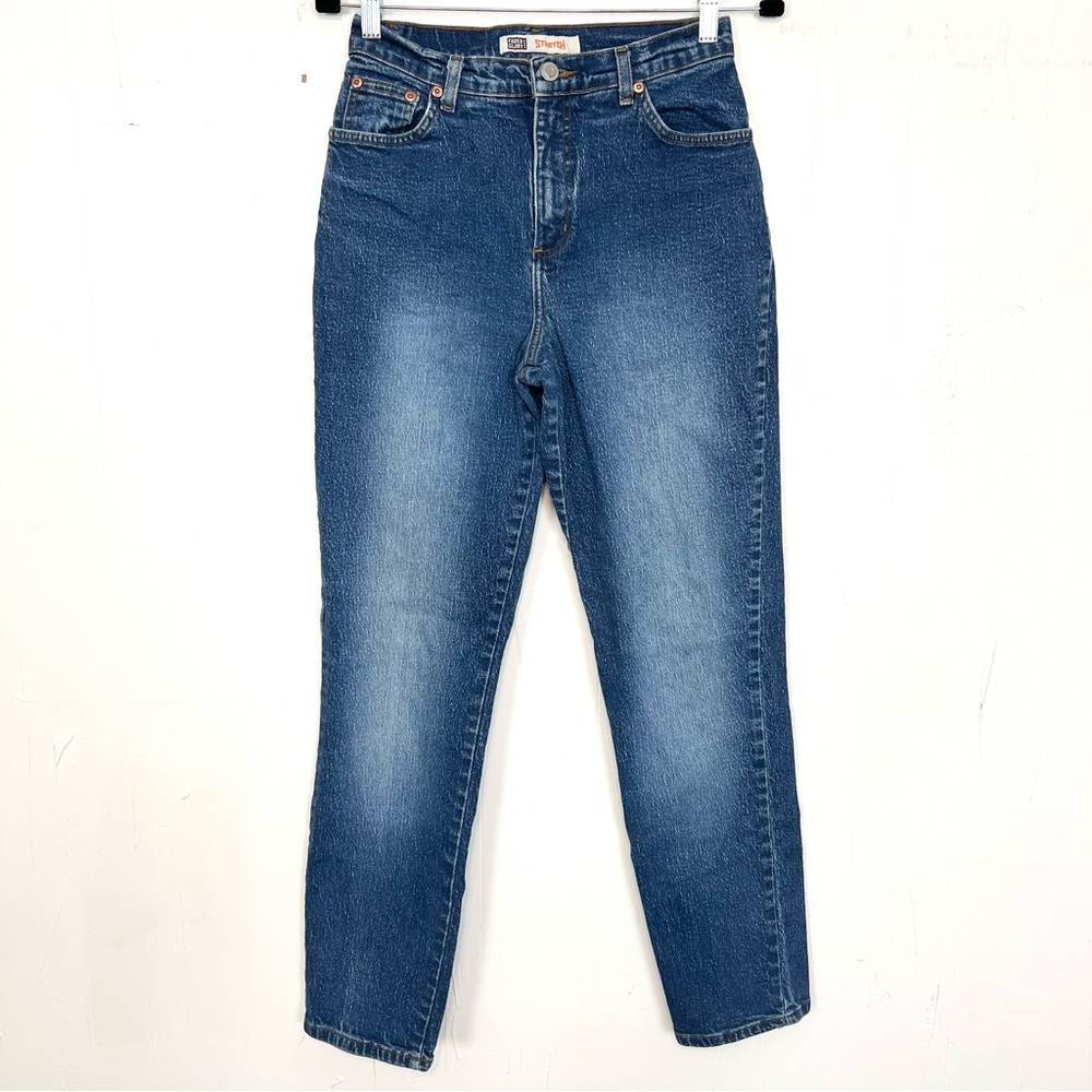 Vintage Faded Glory High Rise Mom‎ Jeans Fits Modern 2/4 Straight Sz 10 Tall